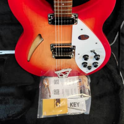 Rickenbacker 330 Fireglo, RW FB, 21 Fret, Gotoh Tuners, w/HSC image 1
