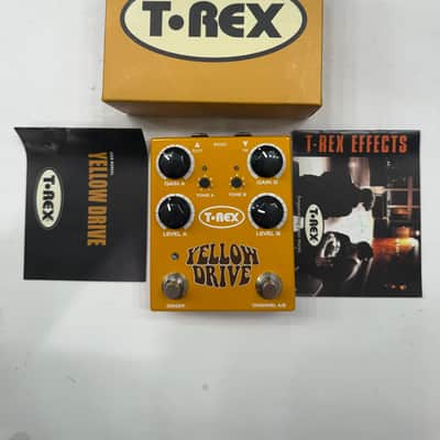 ギター T-REX YELLOW DRIVE T-Rex Yellow Drive Dual Channel Distortion Pedal | Reverb