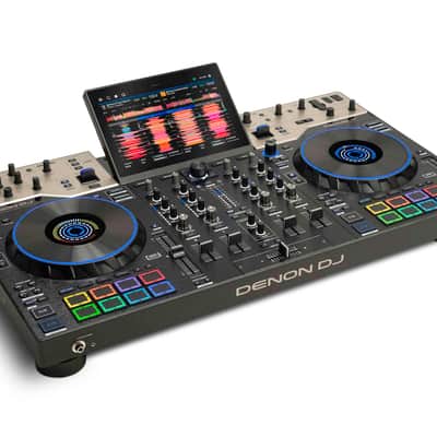 Denon DJ PRIME 4 G2 4-Channel Standalone DJ System With Built-In FX, Lighting Output, And Stems image 3