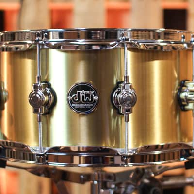 DW 6.5x14 Performance Brass Snare Drum image 1
