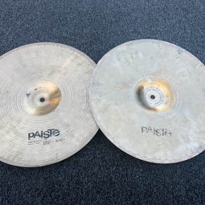 Paiste 14" Signature Dark Crisp Hi-Hat Cymbals (Pair) 1989 - Present - Traditional image 11