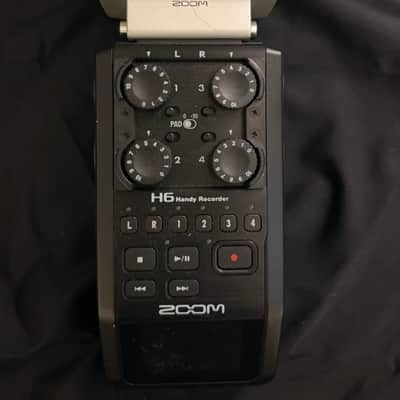 Zoom H6 6-Track Handy Recorder + EXH-6 Dual XLR/TRS Input Capsule Bundle image 2