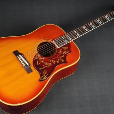 Gibson Hummingbird 1964 - Cherry Sunburst image 10