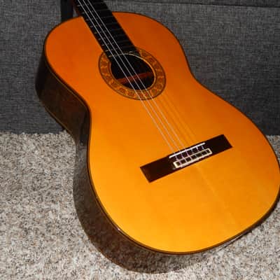 HIROSHI KOMORI No20 1976 - WORLD HIGHEST CLASS CLASSICAL CONCERT GUITAR - SPRUCE/BRAZILIAN ROSEWOOD image 6