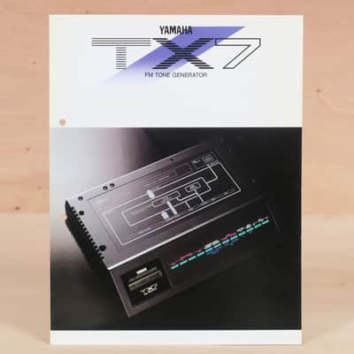 Yamaha TX7 FM Expander original brochure