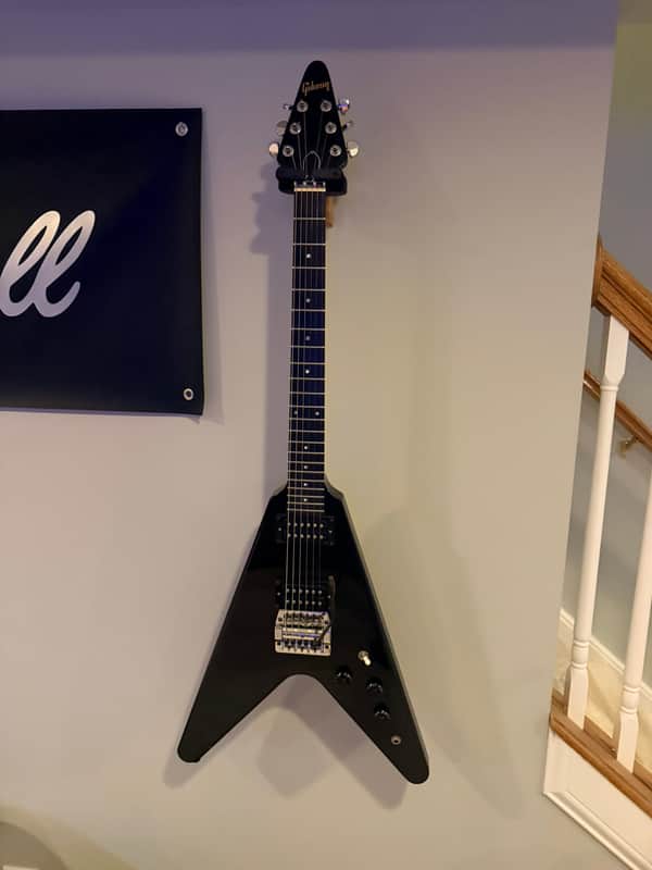 1989 Gibson Flying V - Kahler Vibrato and Offset Knobs - Ebony Fretboard