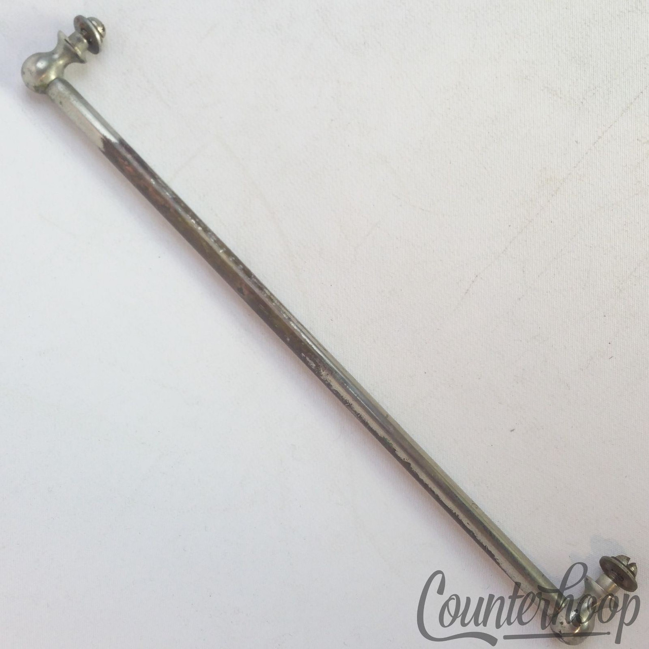 Ludwig Tube Lug Nickel Bass Marching Snare Tenor Tom Drum 9" Vintage 20s Leedy* — main photograph