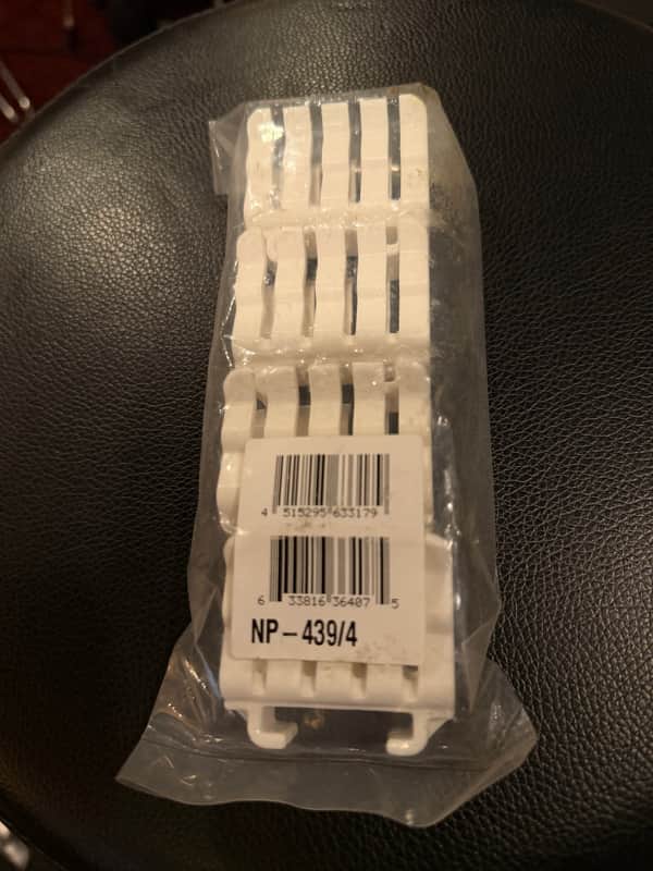 Pearl Replacement Clips for BMH-100 Marching Bass Drum Mallet Holder 4pk image 1