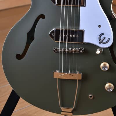 Epiphone Casino Worn Olive Drab image 3