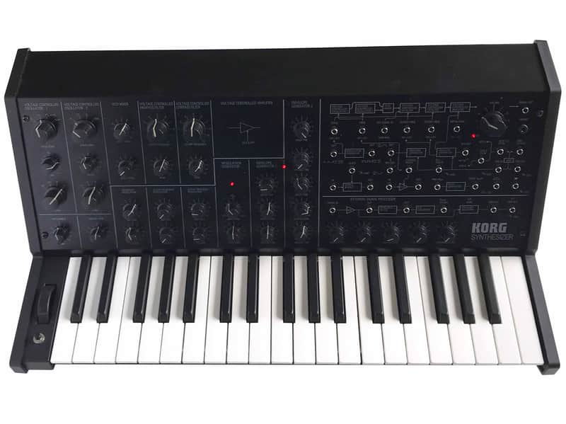2014 Korg MS-20 Mini Black Analog Synthesizer for PARTS or REPAIR MS20 image 1