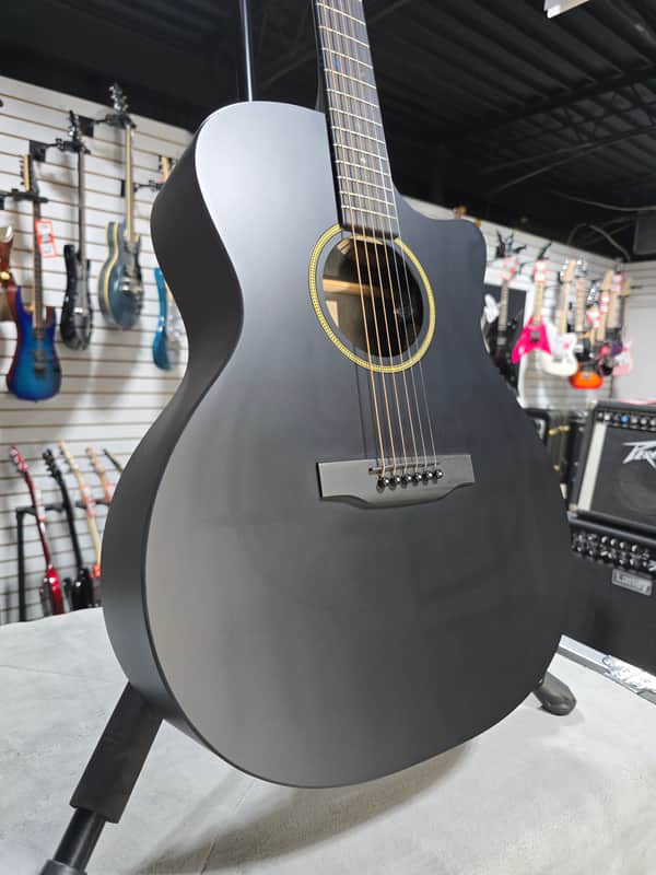 Martin GPC-X1E Grand Performance Acoustic-electric Guitar - Black w/Gig Bag & PLEK*D #119 image 1