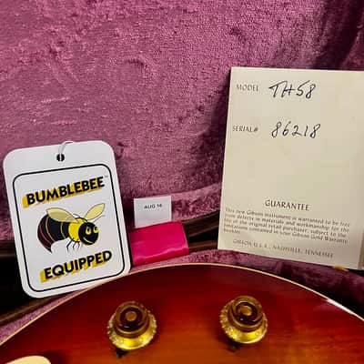 Gibson Custom Shop True Historic '58 Les Paul Reissue 2016 - Deep Cherry Sunburst image 7