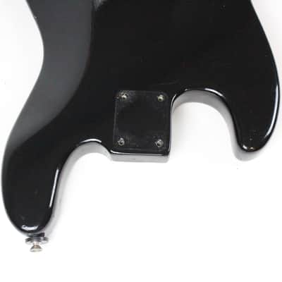 1974 Vintage Fender Jazz Bass BODY Black Re-fin American JazzBass Precision Lightweight 4.2 LBS 1970's image 11