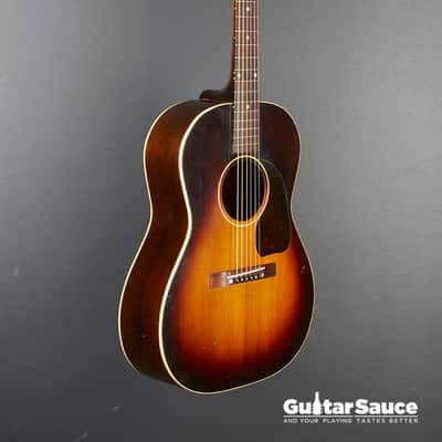 Gibson LG Acoustic Script Logo Norman’s Rare Guitars 1947 - Sunburst (Cod.1805VG) image 5