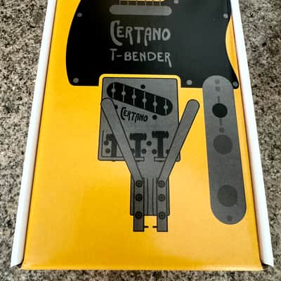 COUNTRY TONE! 2 Arm Pedal Steel Certano T-Bender fits Telecaster, B&G Bender EZ Bolt-On Bridge In Nickel image 6