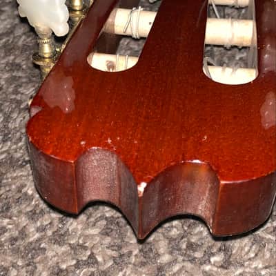 Vintage 1970 Hernandis Grade No. 1A classical guitar with Hardshell case image 18
