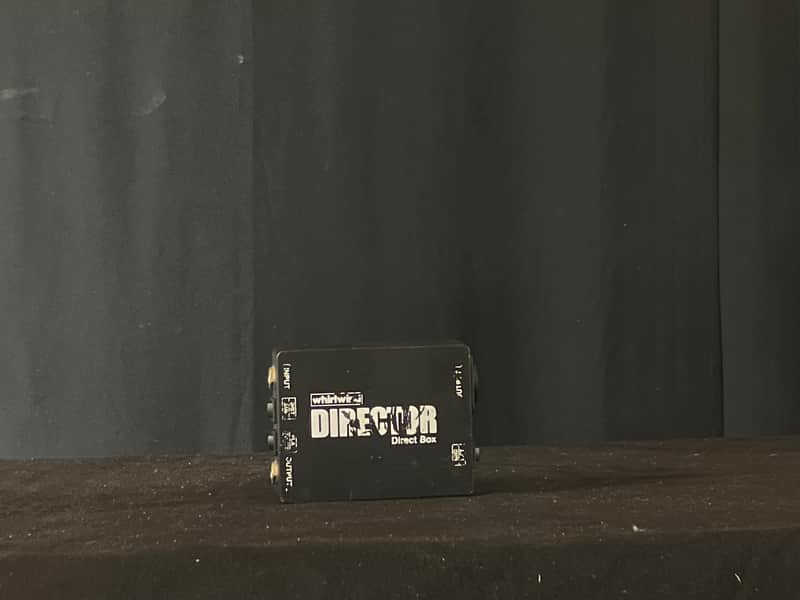 Whirlwind DIRECTOR Direct Box with Ground Lift 2010s - Black image 1