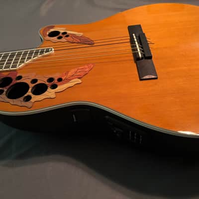 Ovation Celebrity Elite CE44C-4A Mid-depth Classical - Natural 2024 - Natural image 2