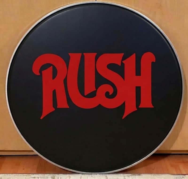 Rush, Fifty Something, 22" Bass Drum Head, Anika, 50 Something image 1