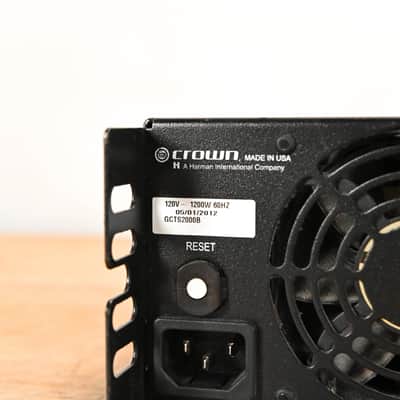 Crown CTs 2000 2-Channel 1000W Power Amplifier CG01VNS image 9