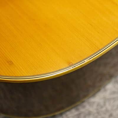1977 made MILES 2000 D-25 Solid top Vintage Acoustic Guitar Made in Japan image 10