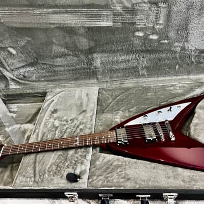 ESP  Super V  George Lynch Custom Shop BRAHMA 2006 - STBC See Thru Black Cherry Rare ! image 6