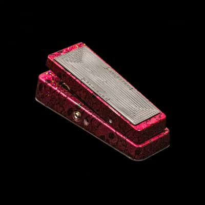 Flattley Wah Pedal 10th Anniversary Edition - Red Paisley Skulls image 3