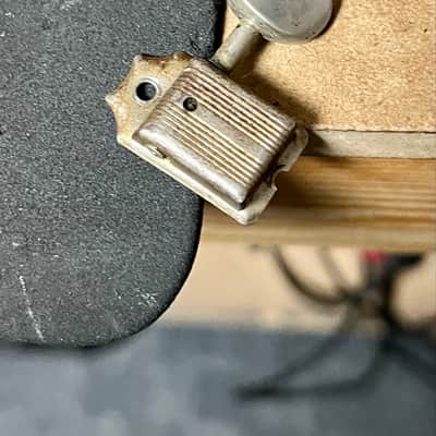 Fender Kluson Tuner High E No line 1951-1957 - Nickel image 2