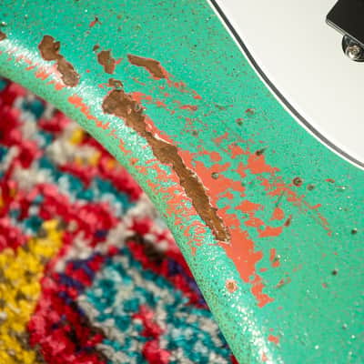 Fender Custom Shop ’59 P-Bass Heavy Relic - Aged Seafoam Green/Faded Tahitian Coral image 17