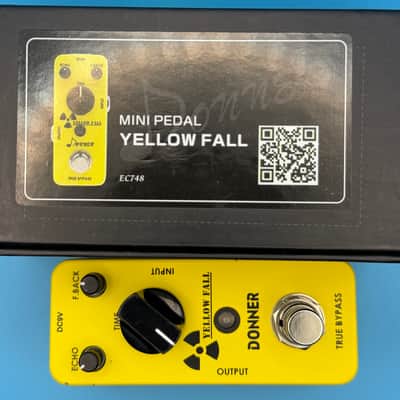 🟡 Donner Yellow Fall Analog Delay 2010s - Yellow image 8
