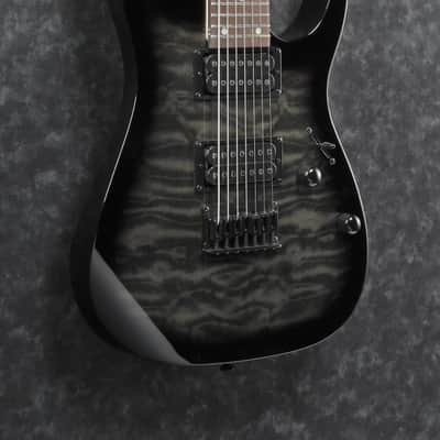 Ibanez GRG7221 7 String Electric Guitar Transparent Black Sunburst image 2