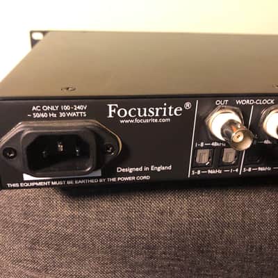 Focusrite OctoPre MkII Dynamic - 8-channel ADAT preamp with compressors - A/D and D/A converters image 5