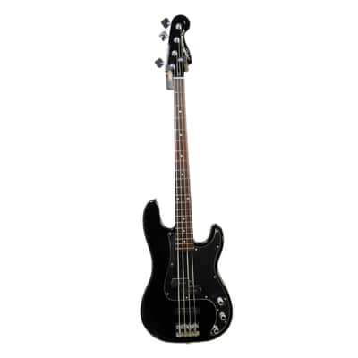 Used Squier Precision Bass Special -Black & Chrome -Standard Series image 1