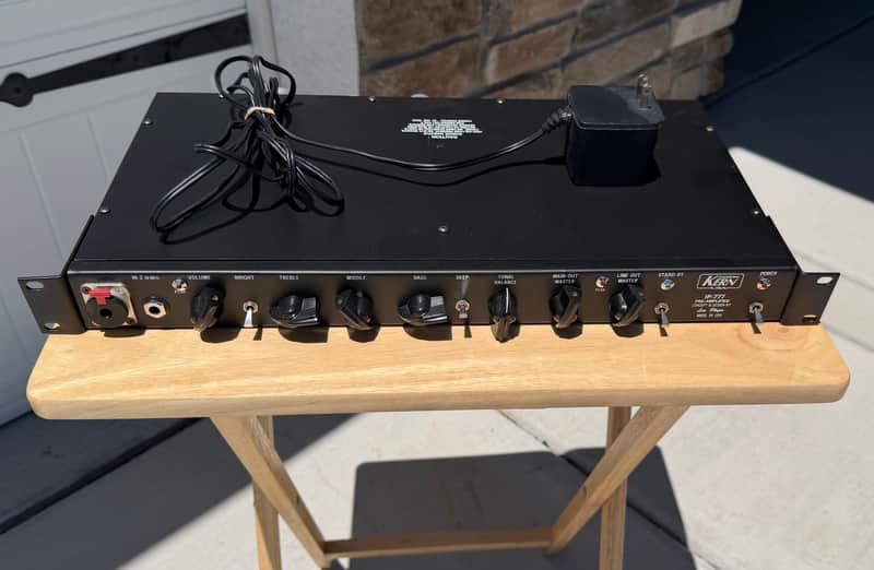Kern IP-777 Bass Guitar preamp, IP777, rack, tube image 1