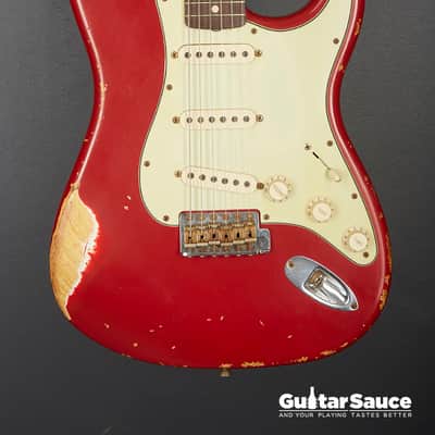 Fender Custom Shop 62 Stratocaster Dakota Red Relic 2007 Used (Cod.1528UG) image 2