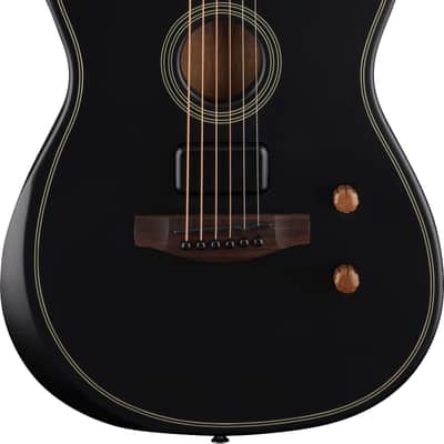 Fender : Acoustasonic Standard Telecaster RW BLK image 1