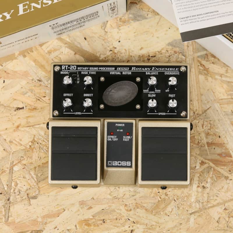 Boss RT-20 Rotary Ensemble Sound Processor Dual Pedal - Pre-owned image 1