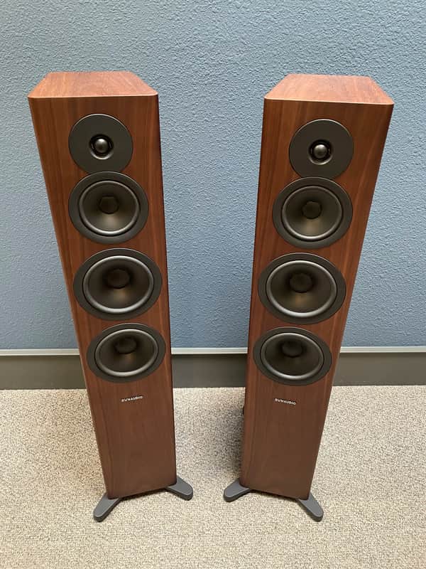 Dynaudio Evoke 50 Floorstanding Speakers – Walnut Wood Bild 1