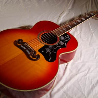 Gibson J 200 Custom 1994 - Cherry Sunburst image 1