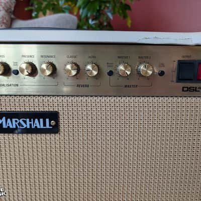 Marshall DSL40CRC 40-Watt 1x12 Tube Combo, Cream - Used image 4