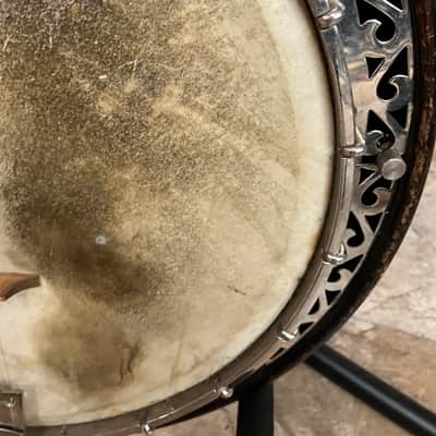 1924 Weymann Tenor Banjo With Hardshell Case image 8