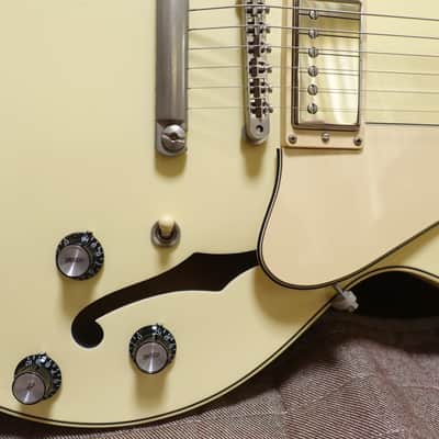 【Rare!】 2018 Gibson Memphis ES-335 Big Block Retro Classic White image 4