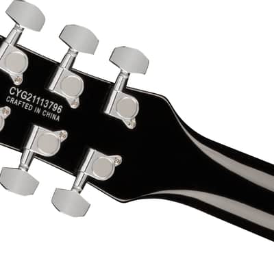 Gretsch G5222 Electromatic Double Jet Guitar BT with V-Stoptail, Laurel Fingerboard, Black image 8