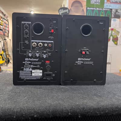 PreSonus Eris E4.5 2-Way 4.5" Active Studio Monitor (Pair) 2013 - Present - Black image 2