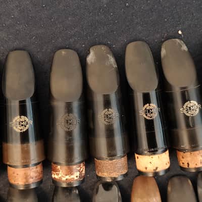 31 Clarinet Selmer mouthpieces (Oval, Table) Rare Good State image 4