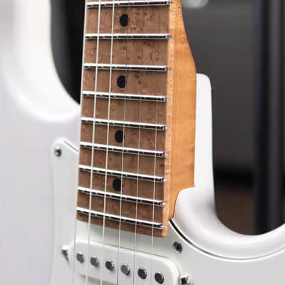 Suhr Pete Thorn Signature Traditional 90 Electric Guitar - Trans White with Gig Bag image 11