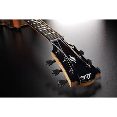 Lag HV50ACE HyVibe 50 Auditorium Bevel Cutaway Solid Engelmann Spruce Top Khaya Neck 6-String Acoustic Electric Guitar w/Gig Bag image 11