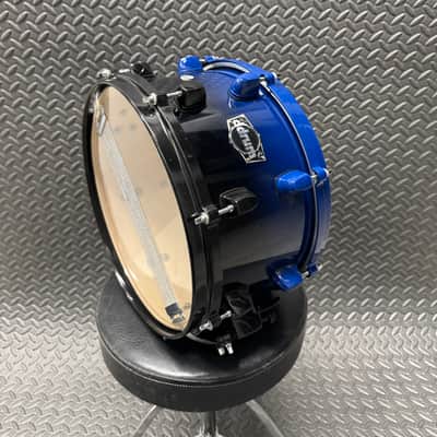 ddrum Dominio 13” x 7” Maple Snare Drum Black / Blue fade Die Cast Hoops image 11