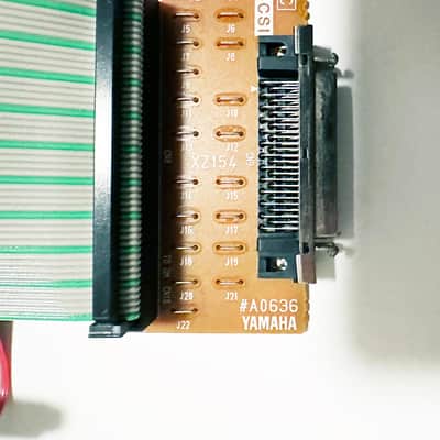 Yamaha Motif 6, 7, 8 Original SCSI Board XZ154 with a Cable Assembly. image 4