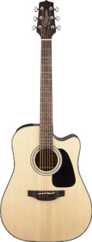 Takamine GD30CE-NAT Dreadnought Cutaway Acoustic-Electric Guitar, Natural image 1